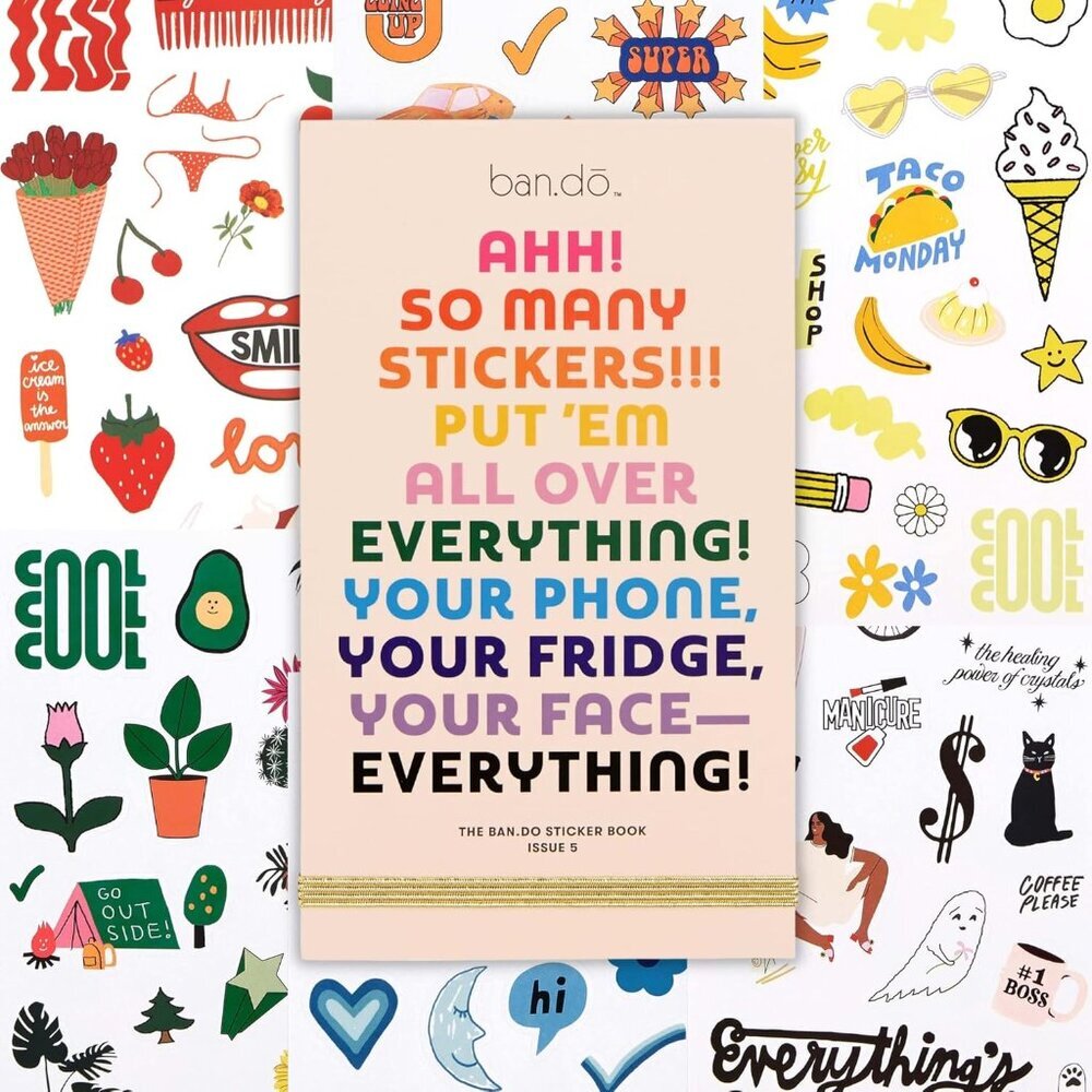 Planner Sticker Book with Over 700 Assorted Stickers, 35 Pages of Colorful Uniqu